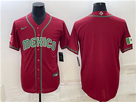 Mexico Baseball Red 2023 World Baseball Classic Team Jersey