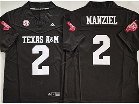 Texas A&M Aggies #2 Johnny Manziel Black College Football Limited Jersey