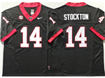 Georgia Bulldogs #14 Gunner Stockton Black College Football F.U.S.E. Limited Jersey