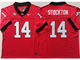 Georgia Bulldogs #14 Gunner Stockton Red College Football F.U.S.E. Limited Jersey