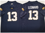 Notre Dame Fighting Irish #13 Riley Leonard Navy College Football Limited Jersey