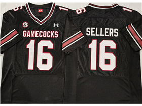 South Carolina Gamecocks #16 LaNorris Sellers Red College Football Jersey