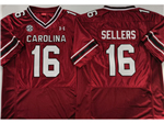 South Carolina Gamecocks #16 LaNorris Sellers Black College Football Jersey
