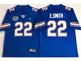 Florida Gators #22 Emmitt Smith Blue College Football Jersey