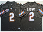 Florida Gators #2 DJ Lagway Black College Football Jersey