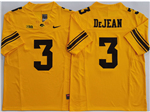 Iowa Hawkeyes #3 Cooper DeJean Gold College Football F.U.S.E. Limited Jersey