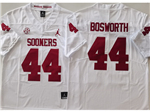 Oklahoma Sooners #44 Brian Bosworth White College Football Jersey