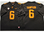 Tennessee Volunteers #6 Dylan Sampson Black College Football Jersey