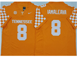 Tennessee Volunteers #8 Nico Iamaleava Orange College Football F.U.S.E. Limited Jersey