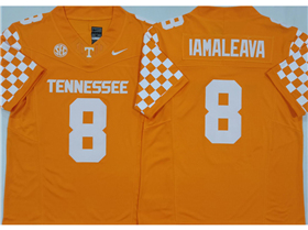 Tennessee Volunteers #8 Nico Iamaleava Orange College Football F.U.S.E. Limited Jersey