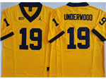 Michigan Wolverines #19 Bryce Underwood Gold College Football F.U.S.E. Limited Jersey