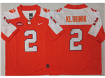 Clemson Tigers #2 Cade Klubnik Orange Special College Football F.U.S.E. Limited Jersey