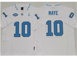 North Carolina Tar Heels #10 Drake Maye White College Football F.U.S.E. Limited Jersey