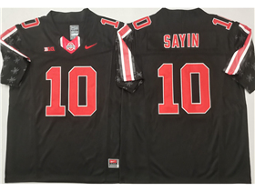 Ohio State Buckeyes #10 Julian Sayin Black Special College Football Limited Jersey