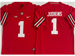 Ohio State Buckeyes #1 Quinshon Judkins Red College Football Jersey