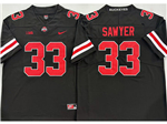 Ohio State Buckeyes #33 Jack Sawyer Black College Football Jersey
