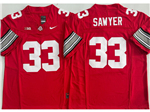 Ohio State Buckeyes #33 Jack Sawyer Red College Football F.U.S.E. Limited Jersey