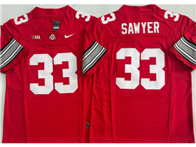 Ohio State Buckeyes #33 Jack Sawyer Red College Football F.U.S.E. Limited Jersey