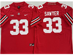Ohio State Buckeyes #33 Jack Sawyer Red College Football Jersey