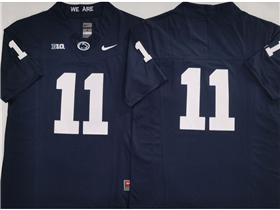 Penn State Nittany Lions #11 Micah Parsons Navy College Football F.U.S.E. Limited Jersey