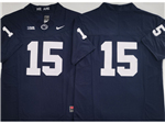Penn State Nittany Lions #15 Drew Allar Navy College Football F.U.S.E. Limited Jersey
