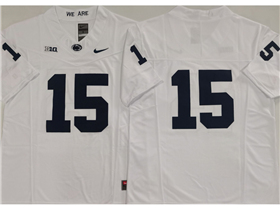 Penn State Nittany Lions #15 Drew Allar White College Football F.U.S.E. Limited Jersey
