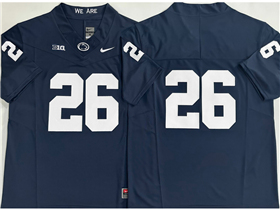 Penn State Nittany Lions #26 Saquon Barkley Navy College Football F.U.S.E. Limited Jersey