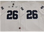 Penn State Nittany Lions #26 Saquon Barkley White College Football F.U.S.E. Limited Jersey