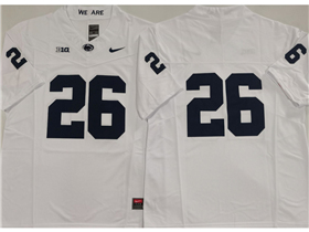 Penn State Nittany Lions #26 Saquon Barkley White College Football F.U.S.E. Limited Jersey