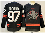 2026 Winter Olympics Team Canada #97 Connor McDavid Black Hockey Jersey