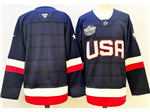 2025 4 Nations Face-Off Team USA Navy Hockey Team Jersey
