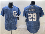 Washington Nationals #29 James Wood 2025 Blue City Connect Limited Jersey