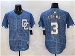 Washington Nationals #3 Dylan Crews 2025 Blue City Connect Limited Jersey