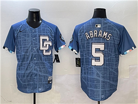 Washington Nationals #5 CJ Abrams 2025 Blue City Connect Limited Jersey
