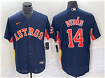 Houston Astros #14 Mauricio Dubón Navy Limited Jersey