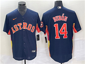 Houston Astros #14 Mauricio Dubón Navy Limited Jersey