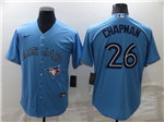 Toronto Blue Jays #26 Matt Chapman Alternate Powder Blue Cool Base Jersey