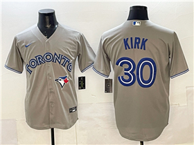 Toronto Blue Jays #30 Alejandro Kirk Gray Limited Jersey