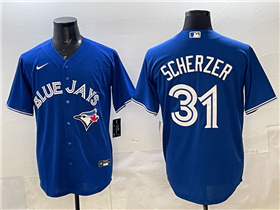 Toronto Blue Jays #31 Max Scherzer Blue Limited Jersey