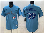Toronto Blue Jays #39 Trey Yesavage Alternate Powder Blue Limited Jersey