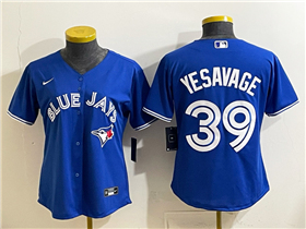 Toronto Blue Jays #39 Trey Yesavage Women's Blue Limited Jersey