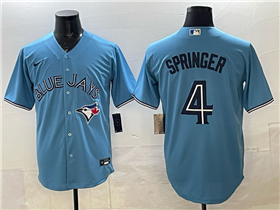 Toronto Blue Jays #4 George Springer Powder Blue Limited Jersey