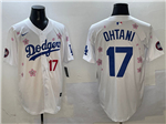Los Angeles Dodgers #17 Shohei Ohtani White 2025 Tokyo Series Limited Jersey