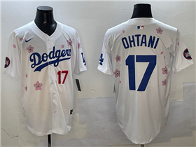 Los Angeles Dodgers #17 Shohei Ohtani White 2025 Tokyo Series Limited Jersey