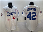 Los Angeles Dodgers #42 Jackie Robinson White 2025 Tokyo Series Limited Jersey