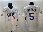 Los Angeles Dodgers #5 Freddie Freeman White 2025 Tokyo Series Limited Jersey
