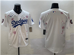 Los Angeles Dodgers White 2025 Tokyo Series Limited Team Jersey