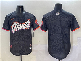San Francisco Giants Black 2025 City Connect Limited Team Jersey