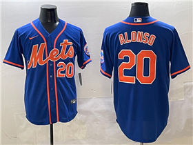 New York Mets #20 Pete Alonso Royal Blue Limited Jersey