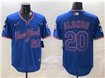 New York Mets #20 Pete Alonso Blue 2025 Spring Training Limited Jersey